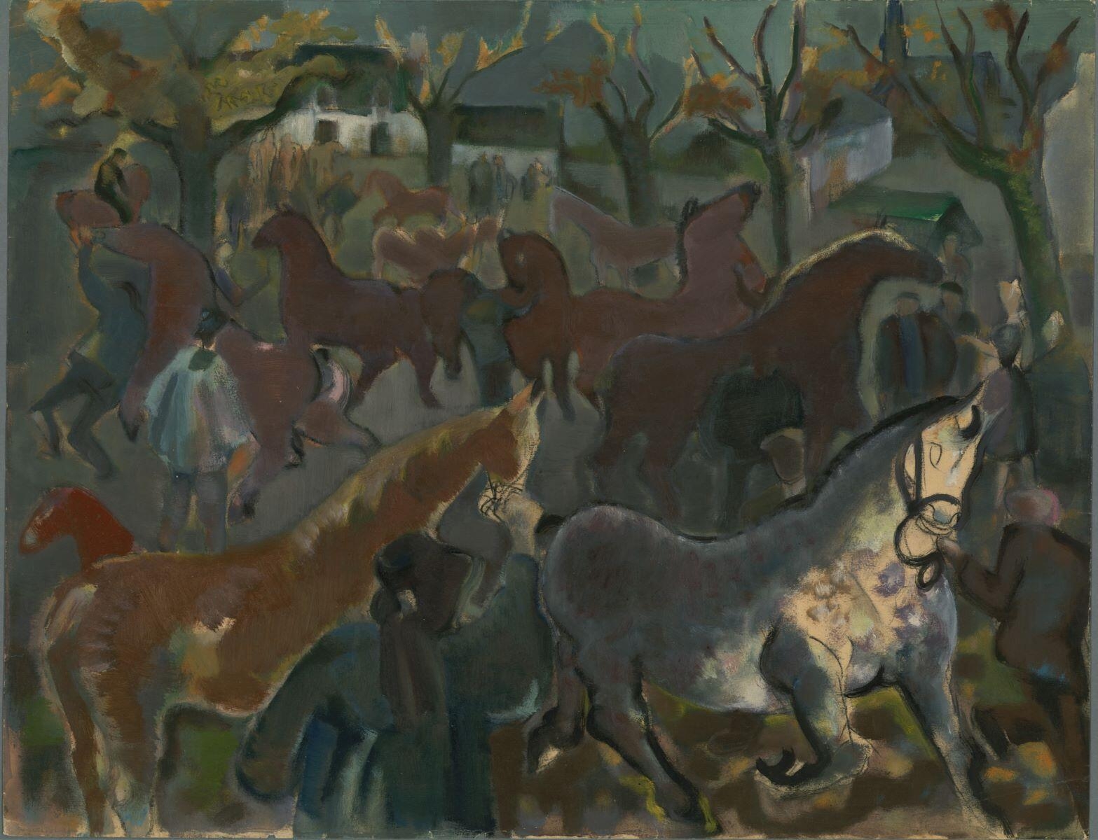 Le Marché aux chevaux