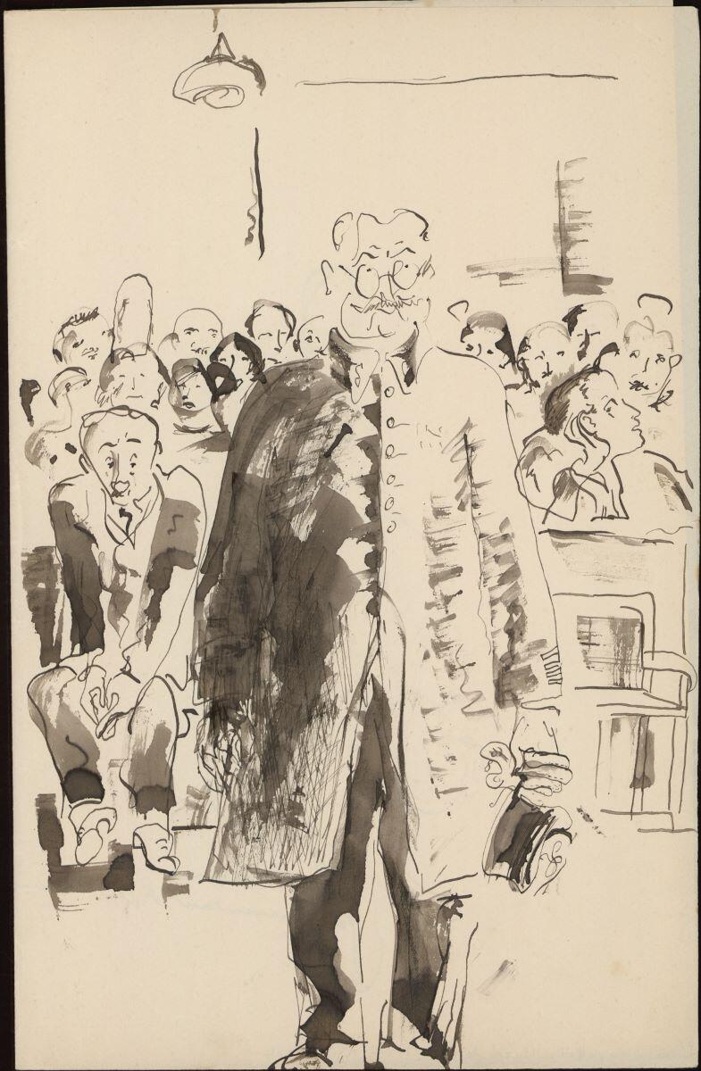 Déposition du commandant de gendarmerie (recto) ; Bretonne (verso)