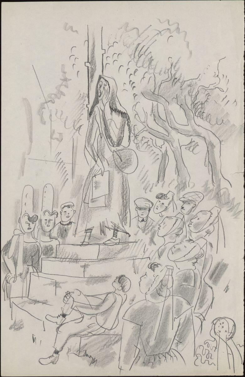 La Chanteuse de complaintes à Sainte-Anne-la-Palud