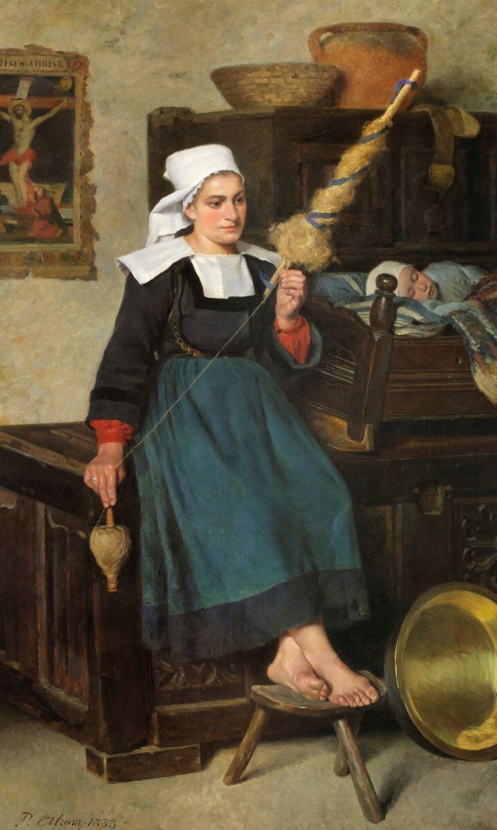 La Fileuse de Pont-Aven