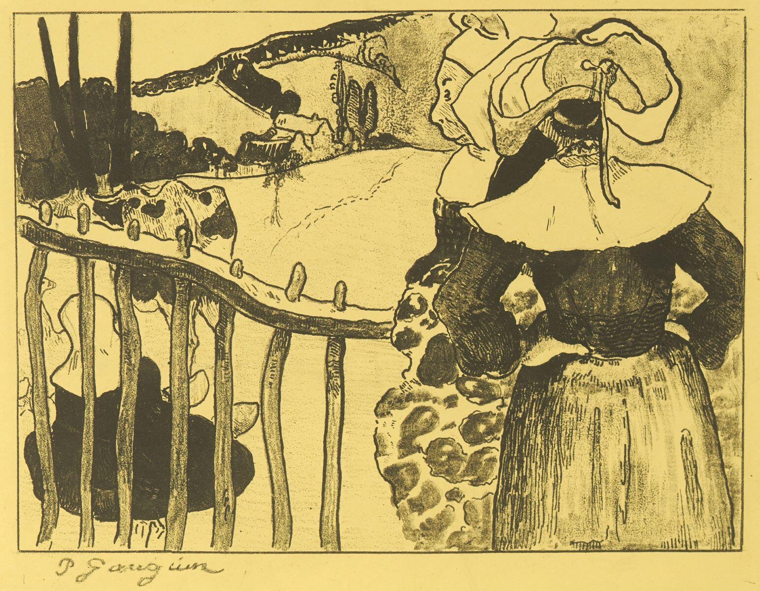 Bretonnes à la barrière