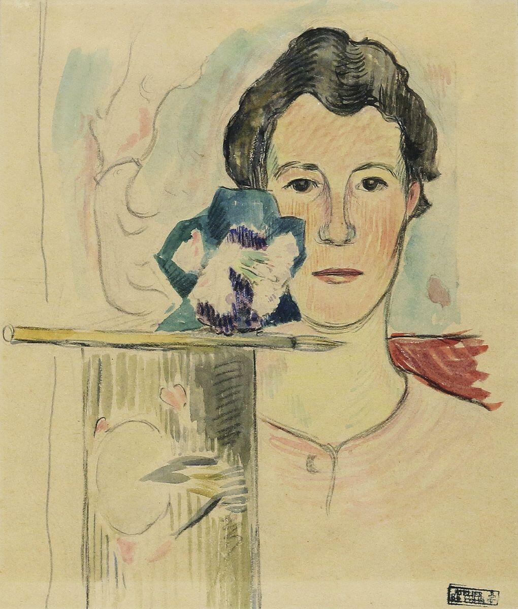 Étude de femme