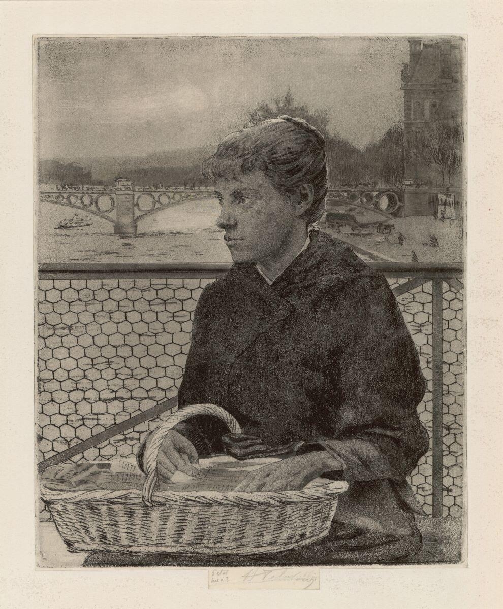 La Marchande d'épingles (Pont des Arts)