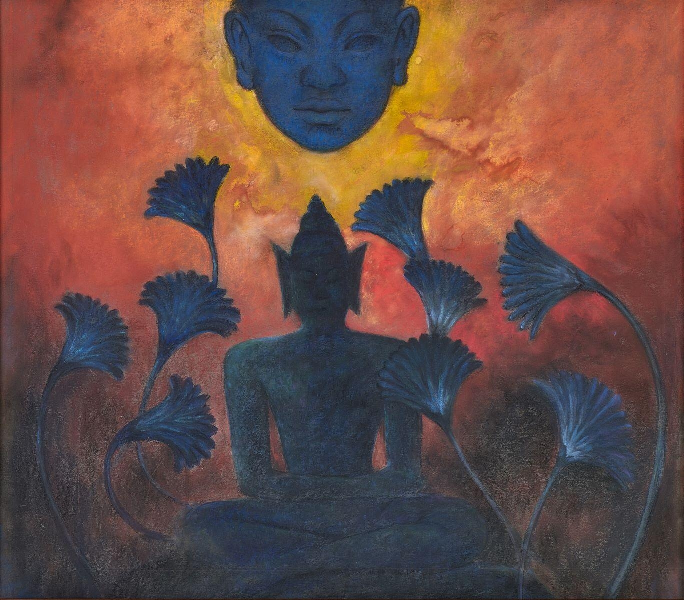 Étude pour "Christ et Bouddha"