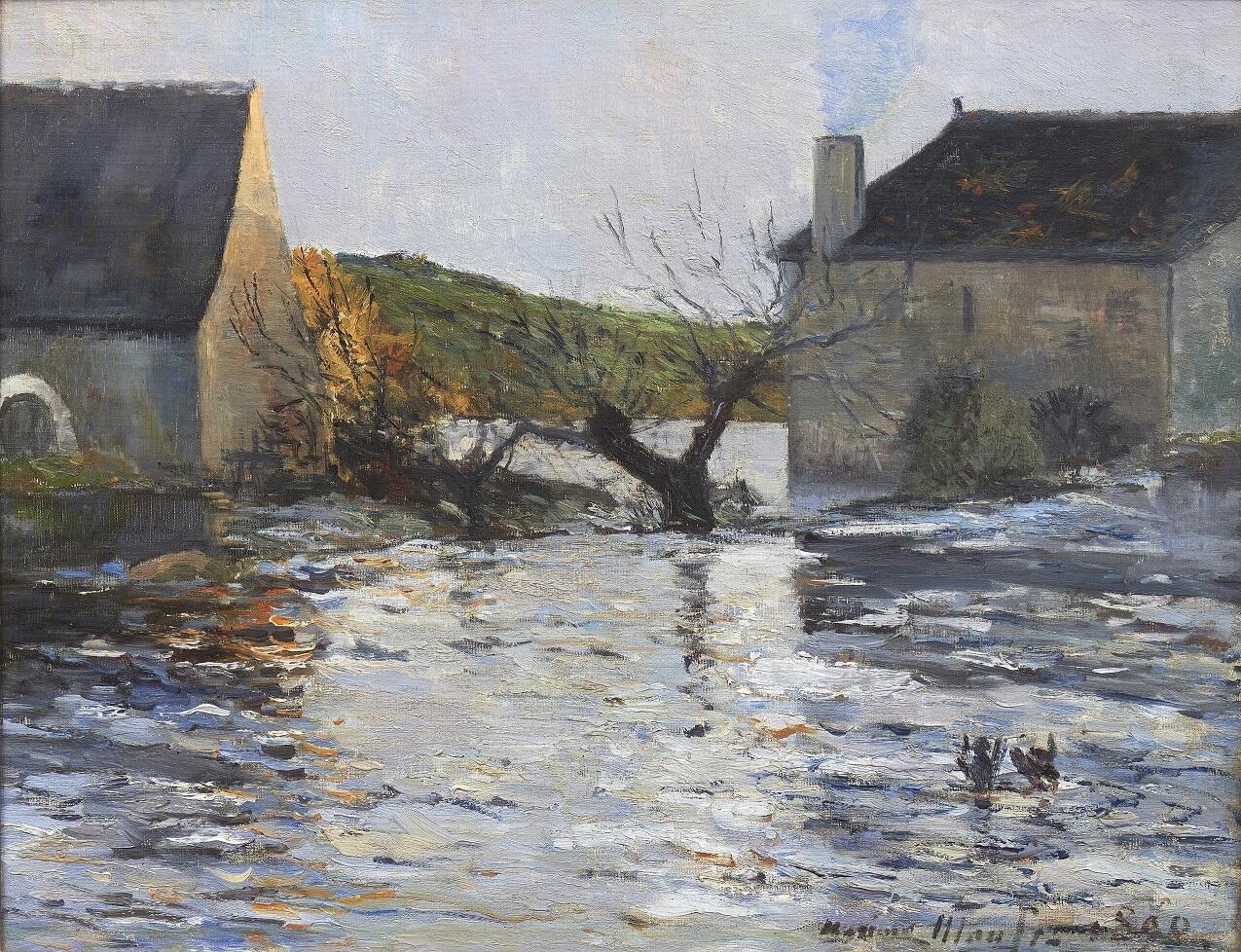 Les Moulins, Pont-Aven ou Inondations, Pont-Aven