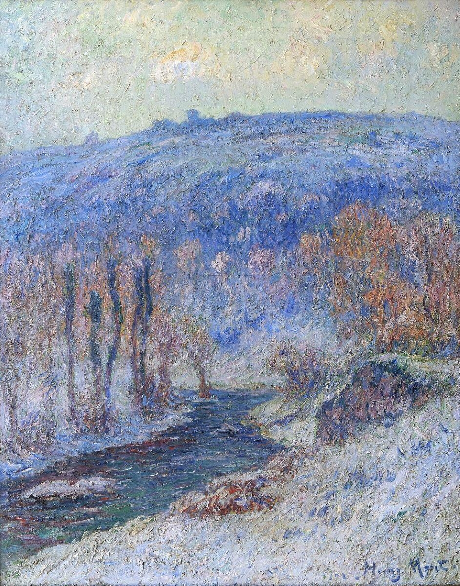 Givre sur l'Aven