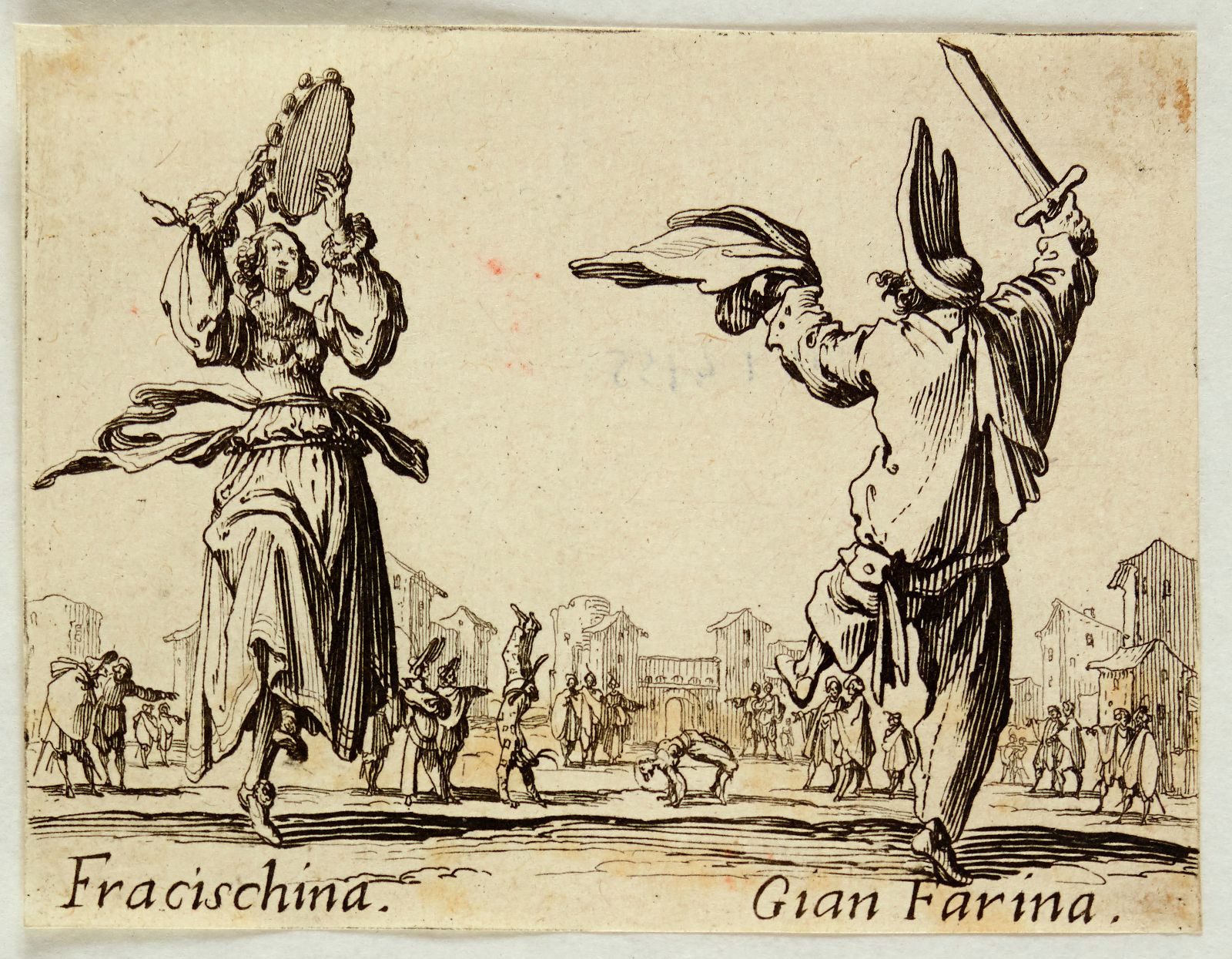 Balli di Sfessania : Fracischina et Gian Farina