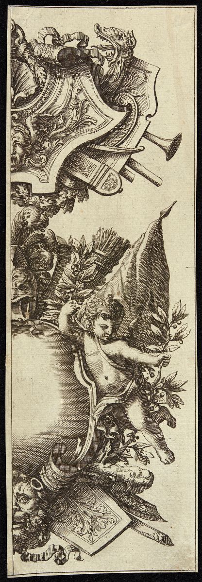 Livre de cartouches et mausolées (02) : Projet alternatif, partie droite
