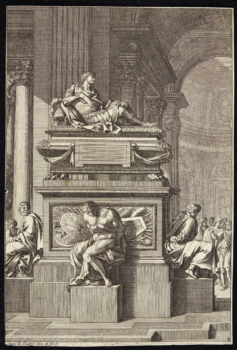 Livre de cartouches et mausolées (05) : Mausolée d'un personnage représenté en Imperator