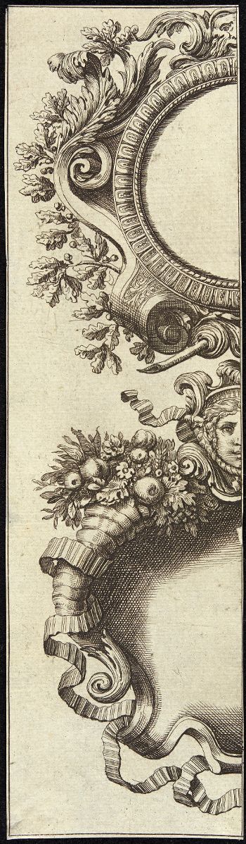 Livre de cartouches et mausolées (02) : Projet alternatif, partie gauche