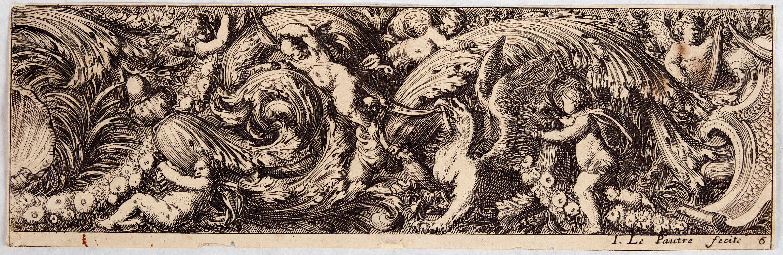 Frises, feuillages ou tritons marins antiques et modernes (06) : Partie inférieure