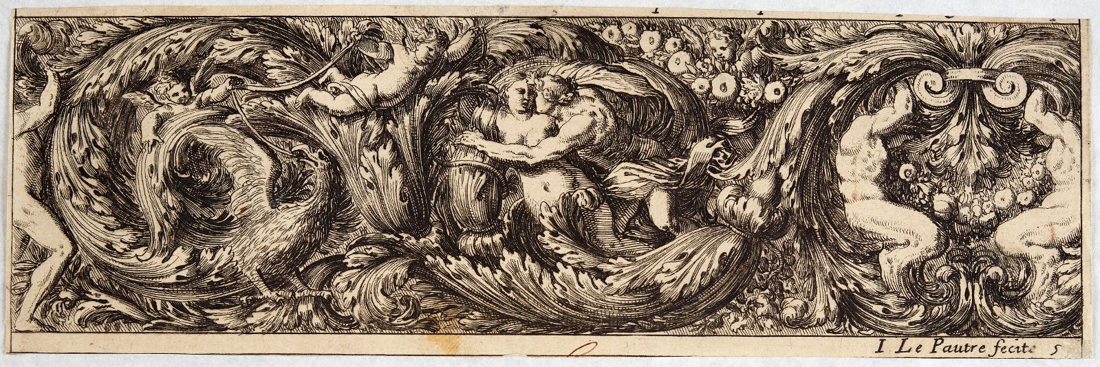 Frises, feuillages ou tritons marins antiques et modernes (05) : Partie inférieure
