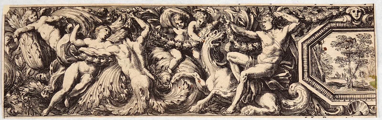 Frises, feuillages ou tritons marins antiques et modernes (02) : Partie inférieure