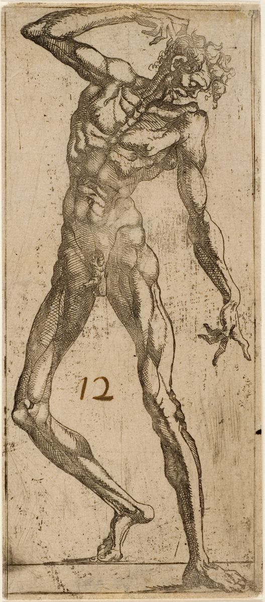 Figure d'homme nu