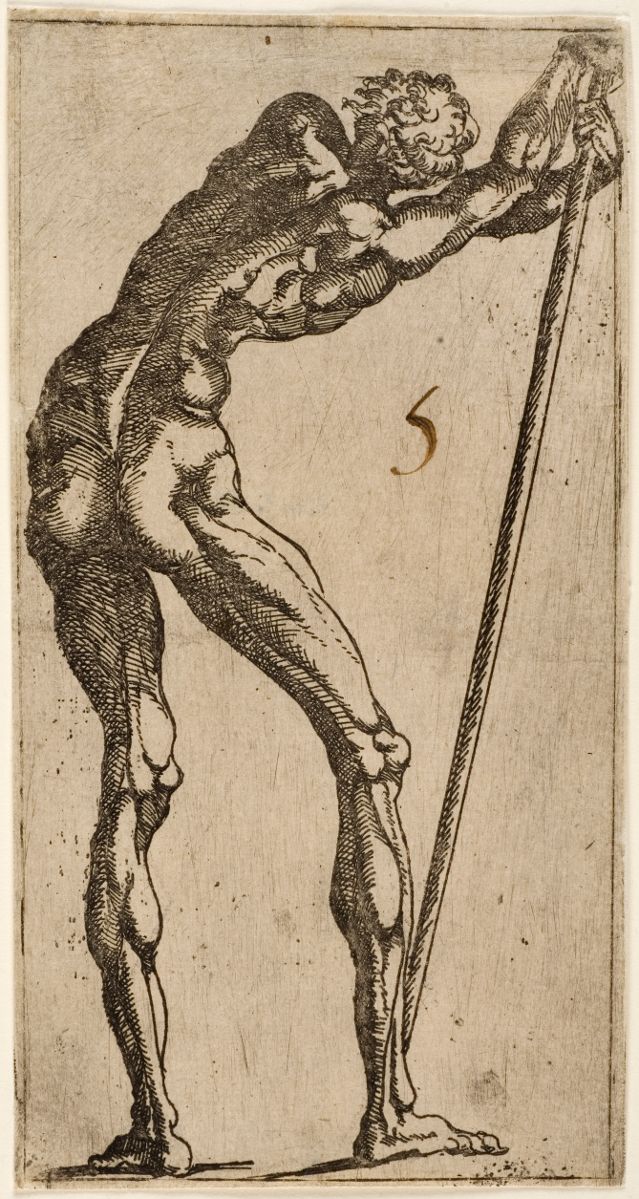 Figure d'homme nu