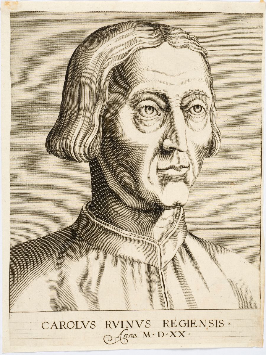 Série de vingt-trois portraits : Carlo Ruini