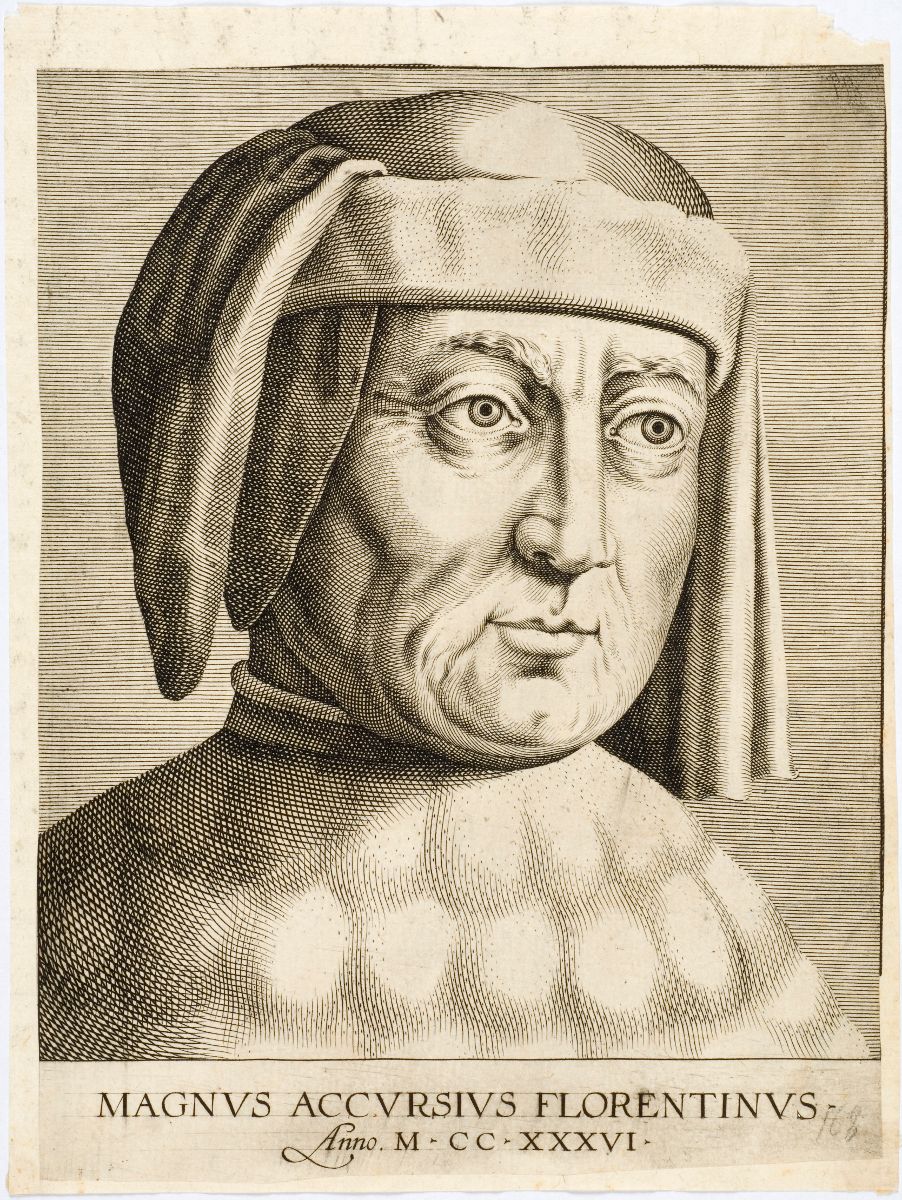 Série de vingt-trois portraits : François Accurse