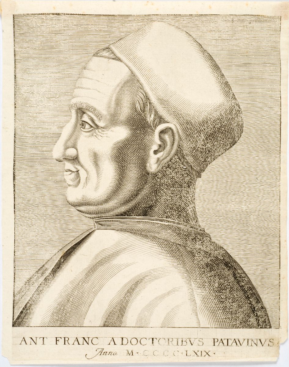 Série de vingt-trois portraits : Antonio Francesco Patavinus