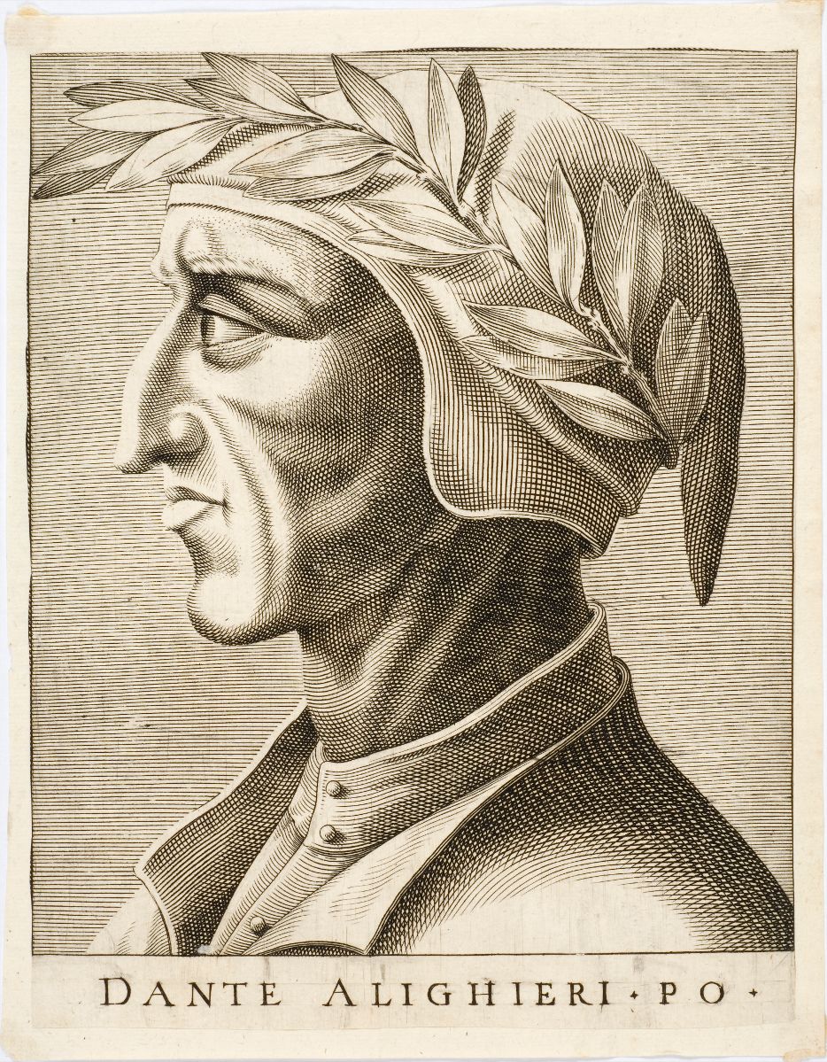 Série de vingt-trois portraits : Dante Alighieri