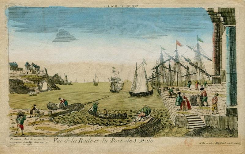 Vue de la Rade et du Port de St-Malo