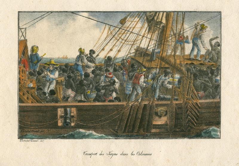 Transport des nègres dans les colonies