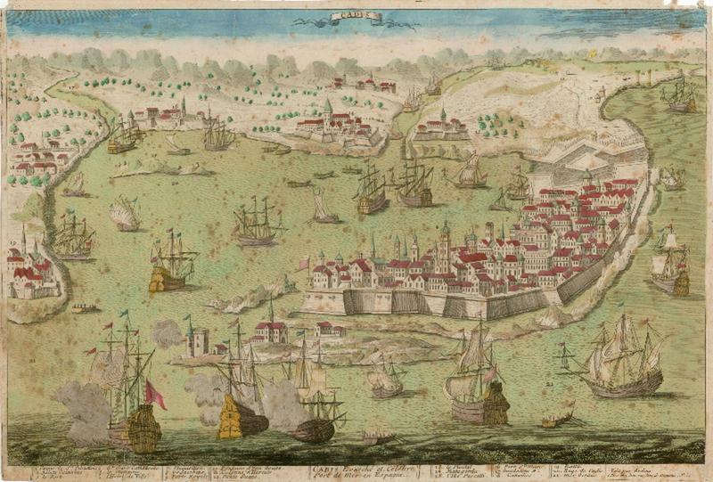 Cadis Evesché et Célébre Port de Mer en Espagne