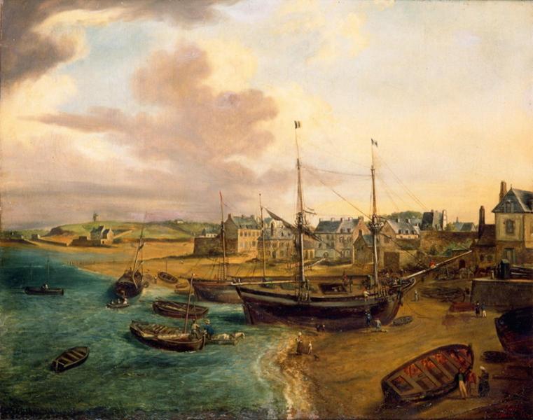 Saint-Servan, le port de Trichet