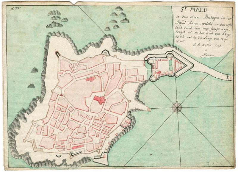 St-Malo in dem Obern Bretagne (...)
