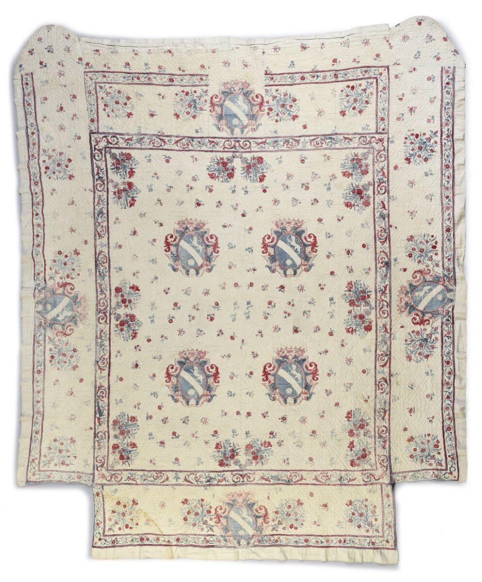 Courtepointe armoriée