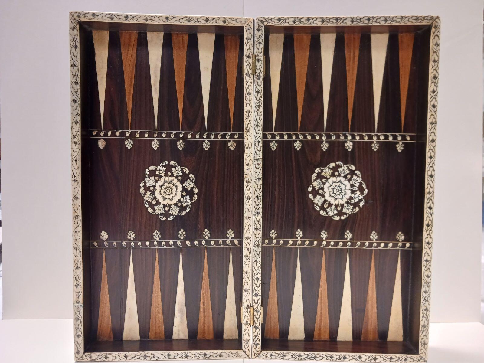 Boîte de jeu à damier de Vizagapatam