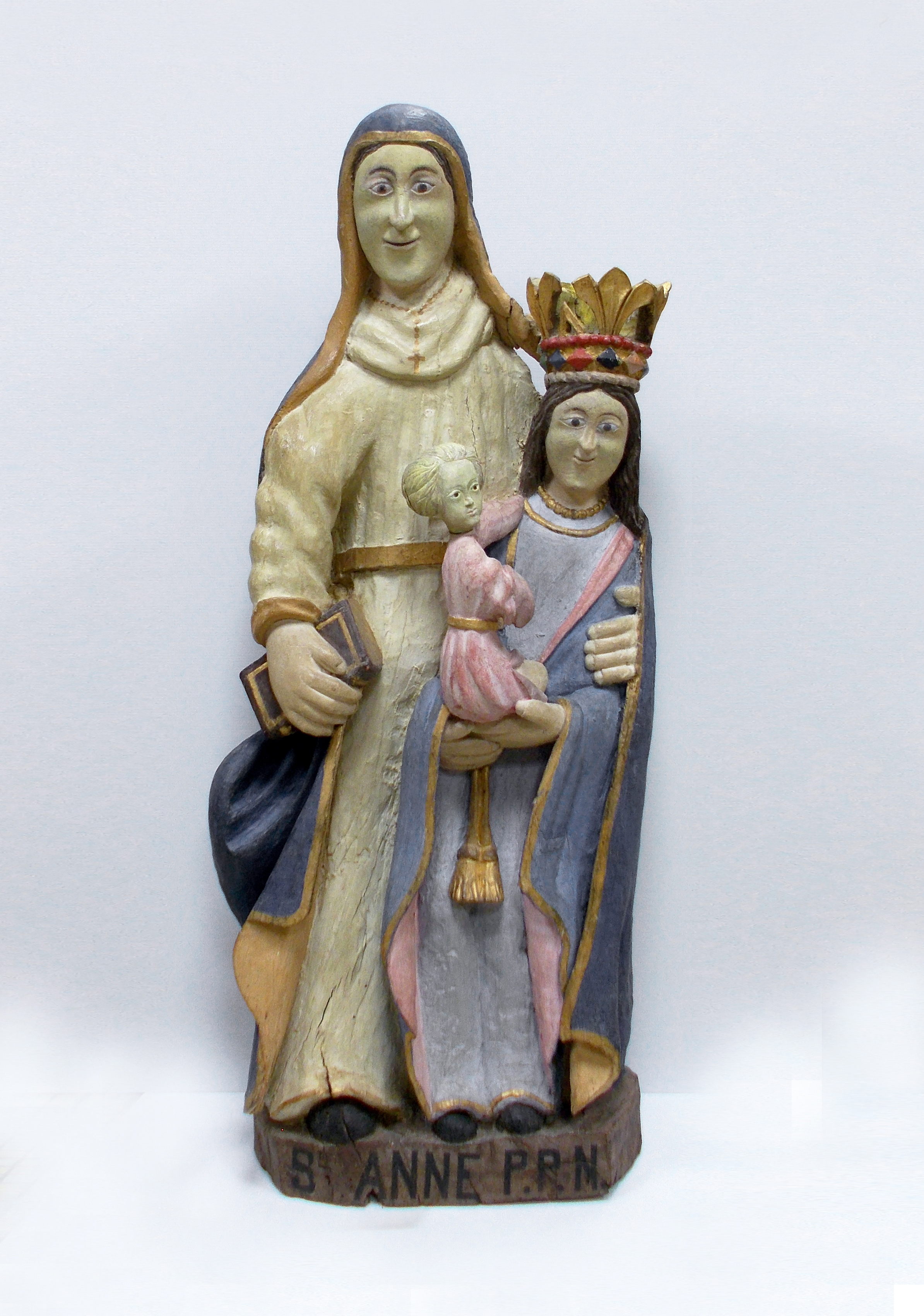 Sainte Anne, la Vierge et l'enfant-Jésus
