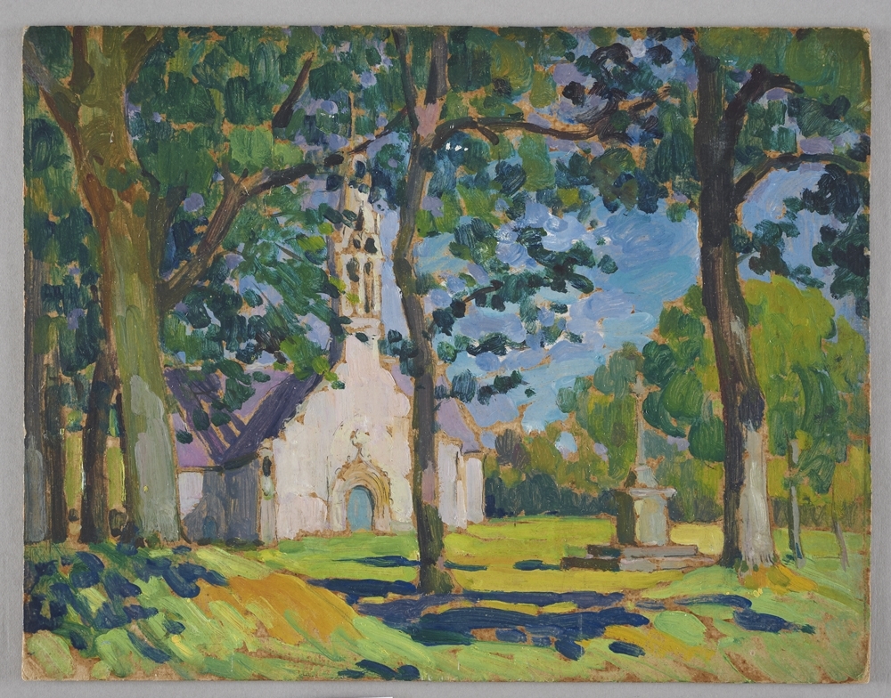 Chapelle ; La chapelle Saint-Hervé - Gourin (titre d'exposition)