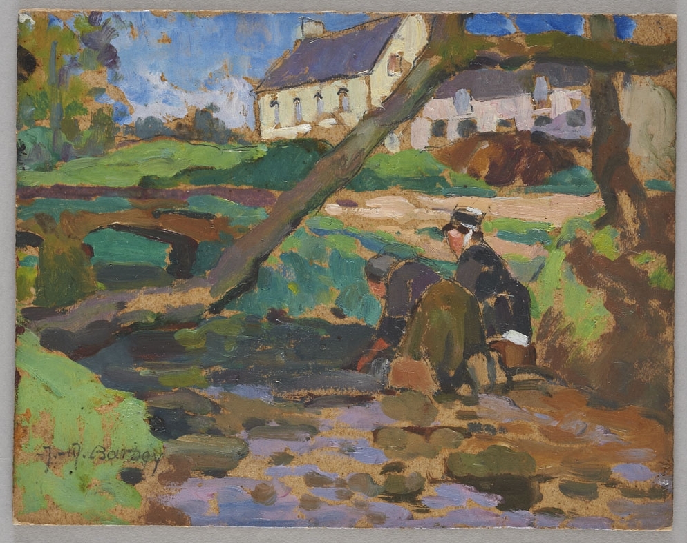 Pont mouton - Le lavoir ; Le lavoir de Pont Mouton (titre d'exposition)