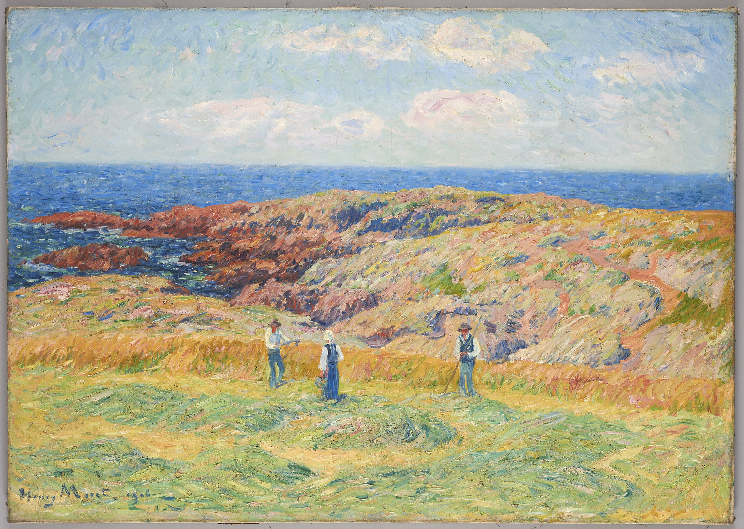 Fenaison en Bretagne