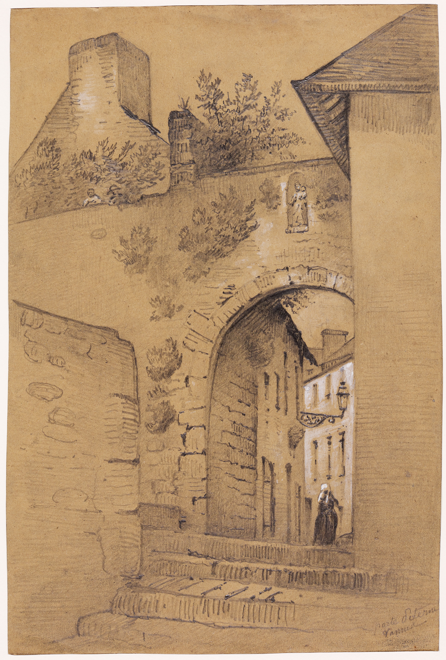 Porte Poterne (côté extérieur)
