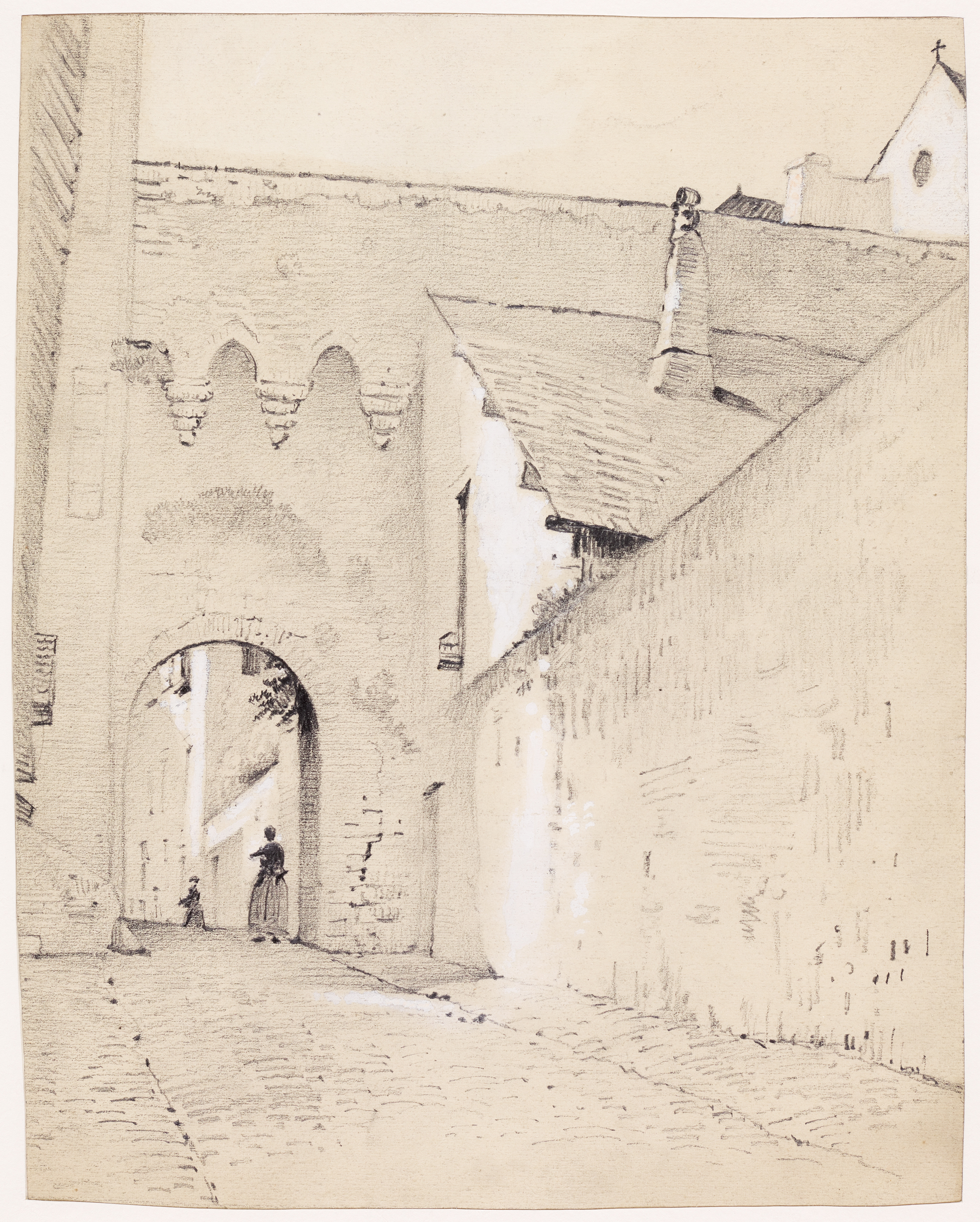 Porte Saint-Jean (actuelle rue Brizeux)