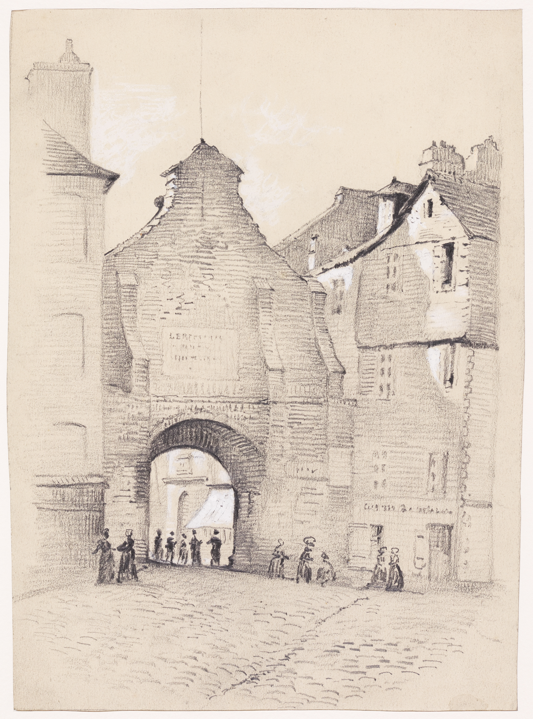 Porte Saint-Vincent (côté intérieur)