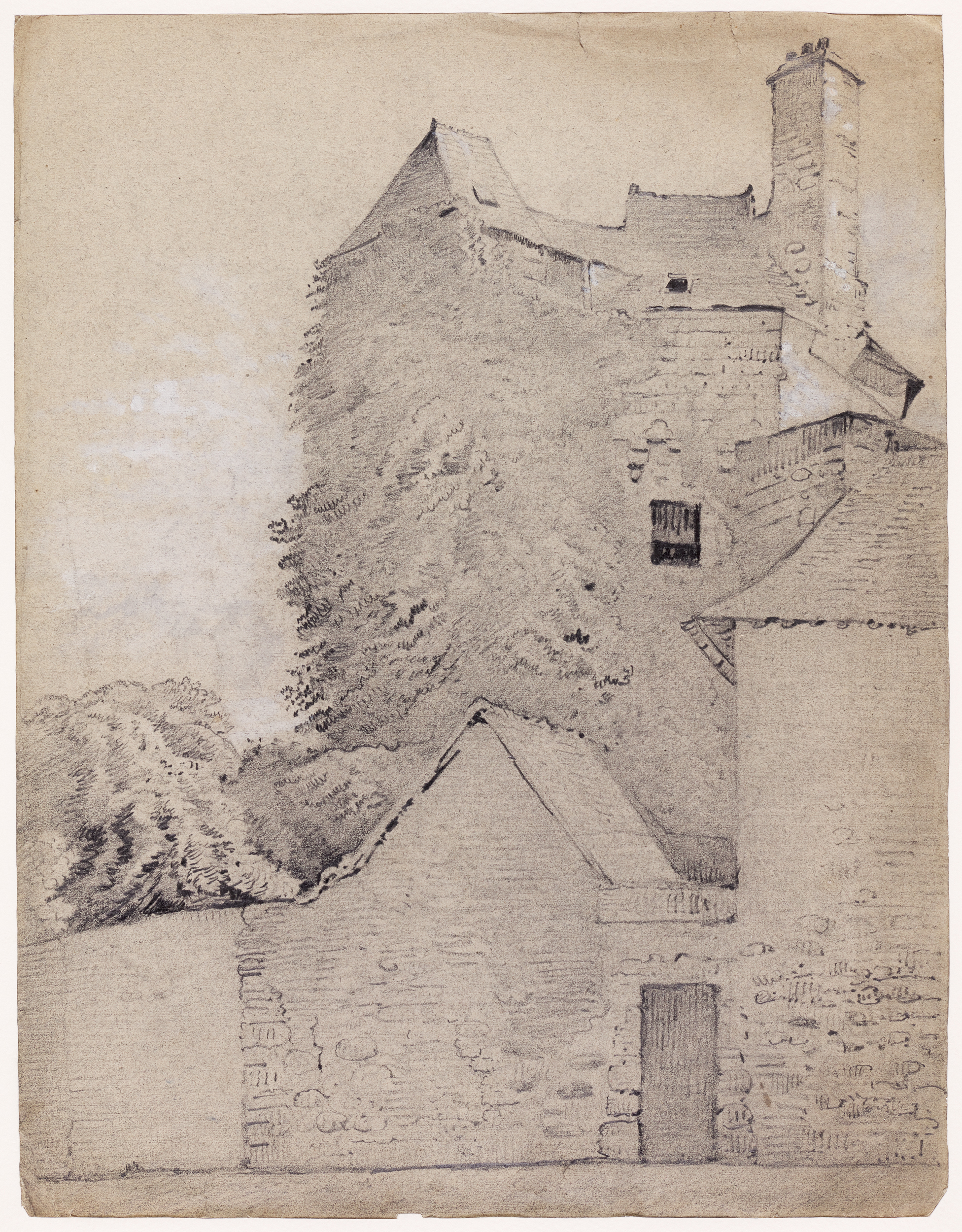 La Tour du Connétable vue de la ville