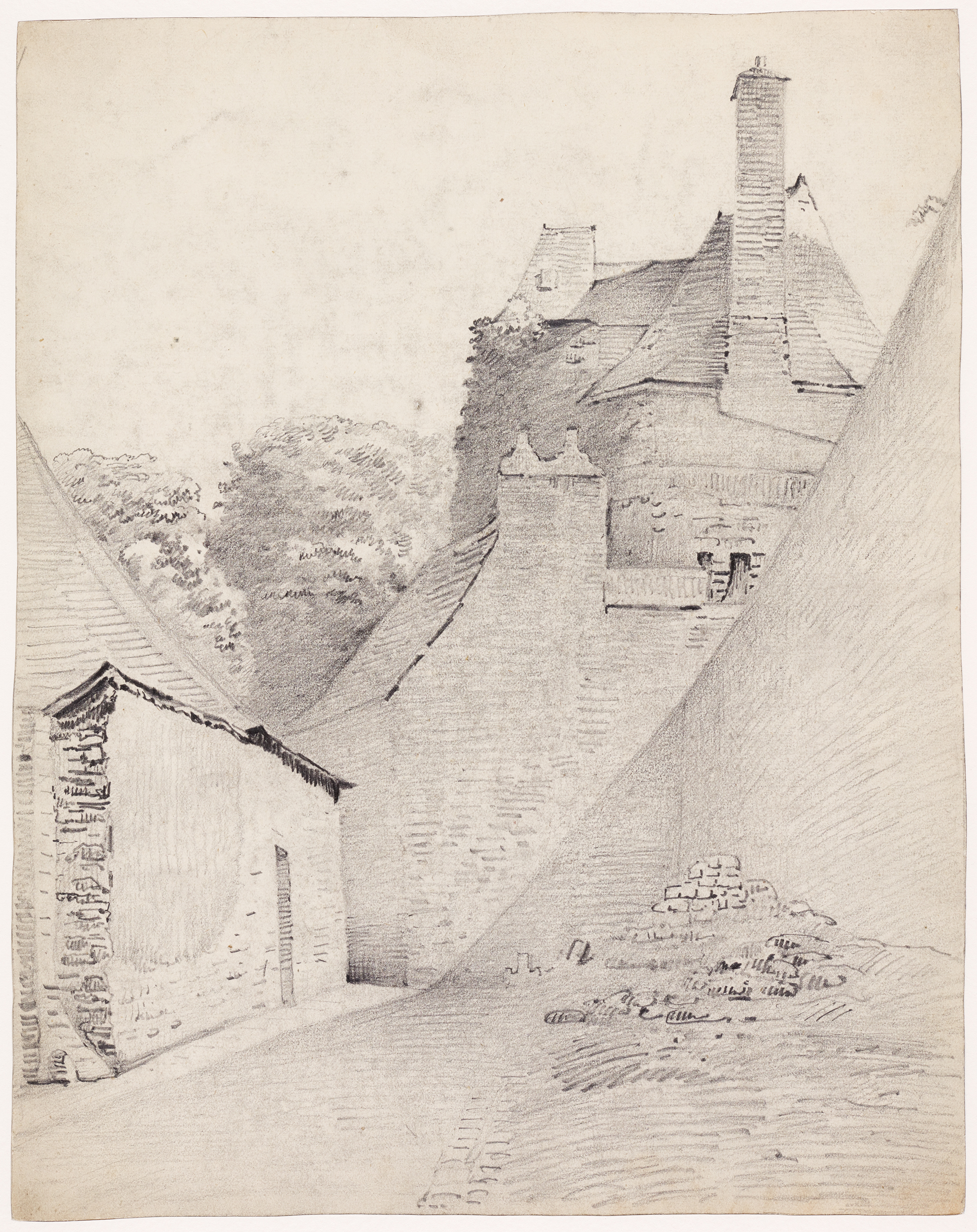 La Tour du Connétable vue de la ville