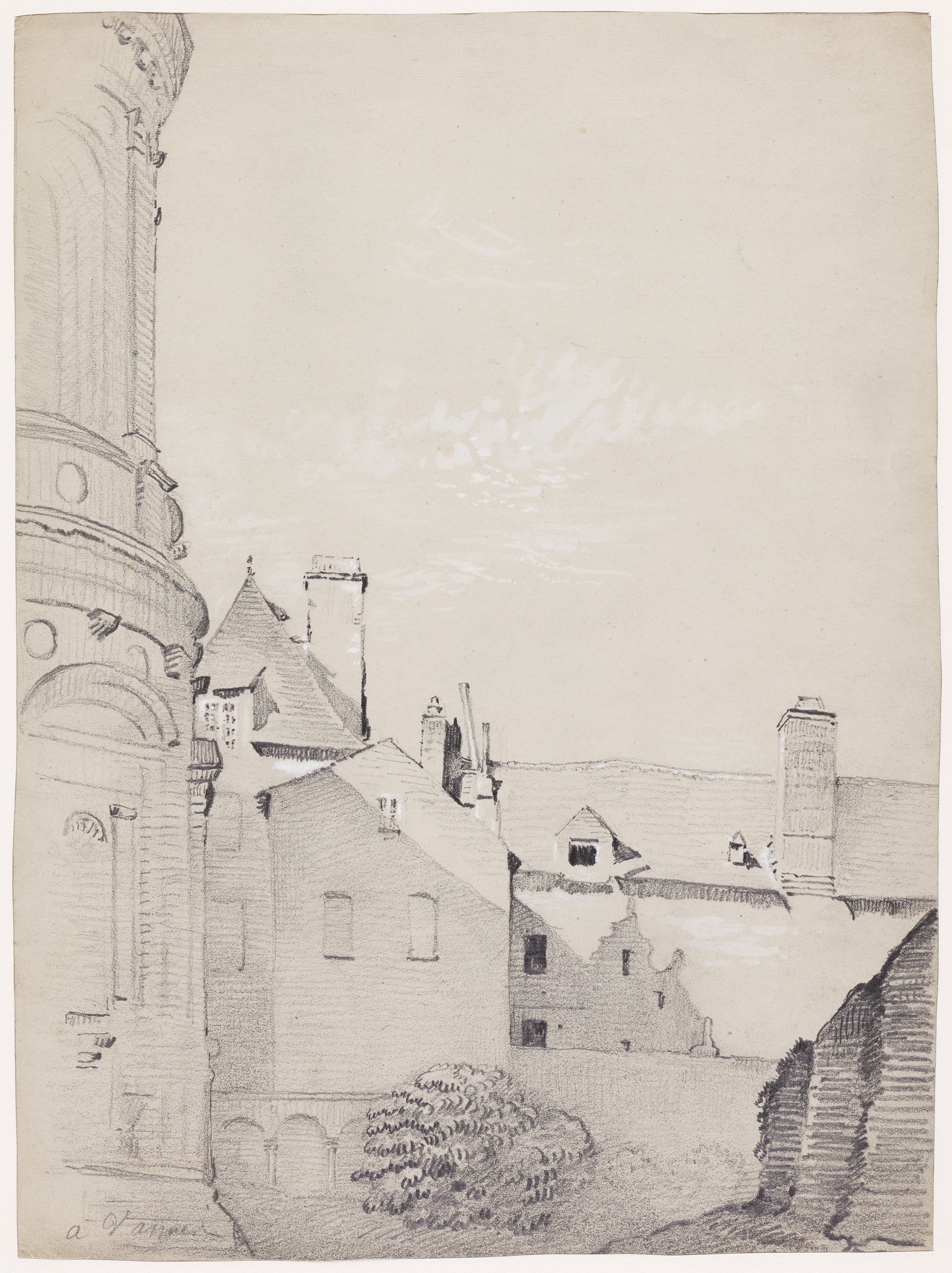 La chapelle du Saint-Sacrement et le cloître