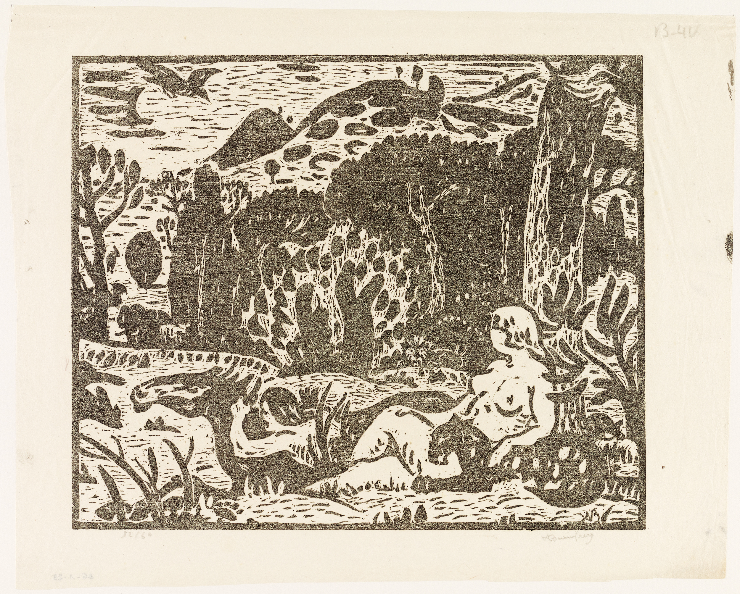 Adam et Eve au paradis