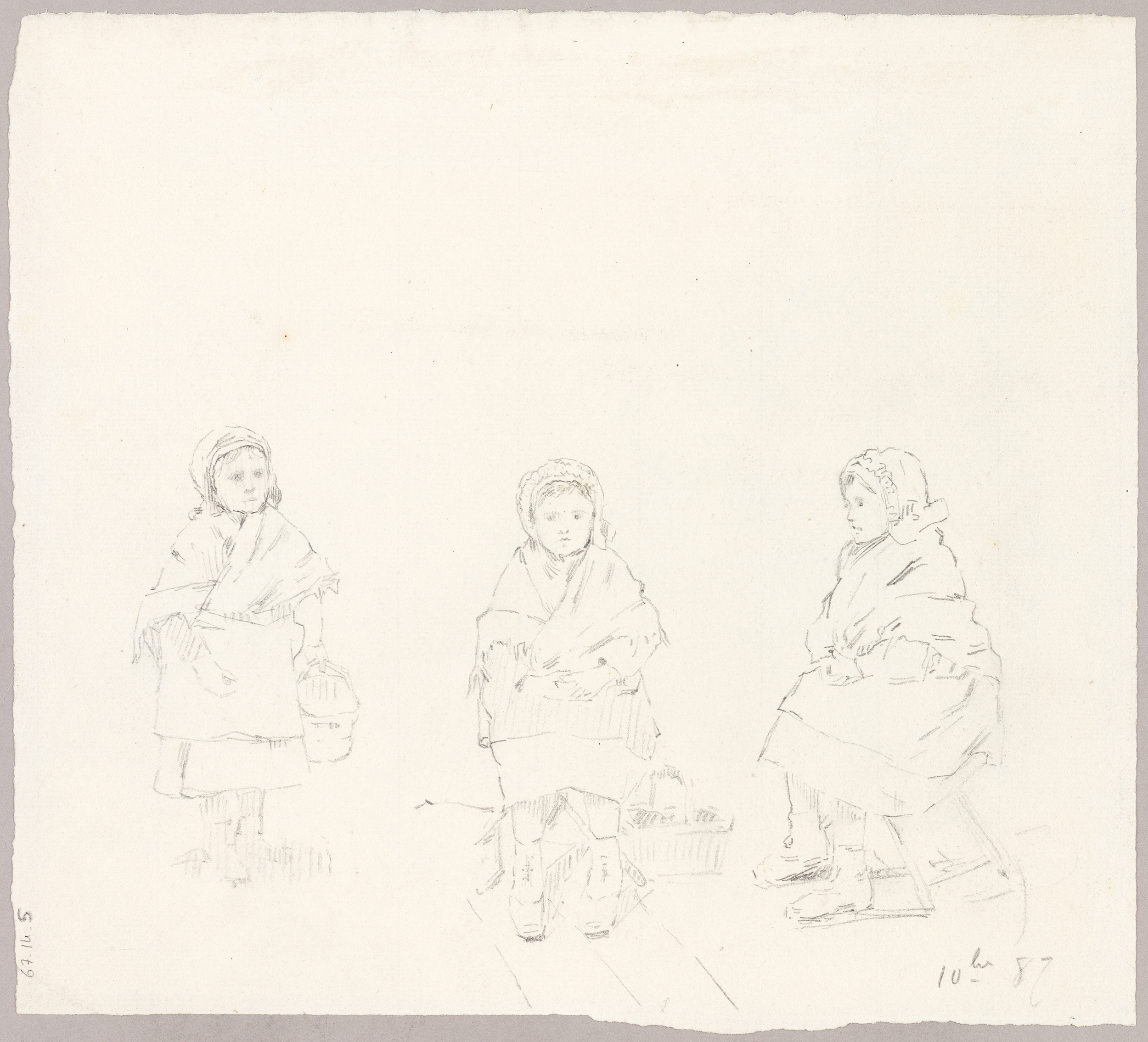 Etude de fillettes
