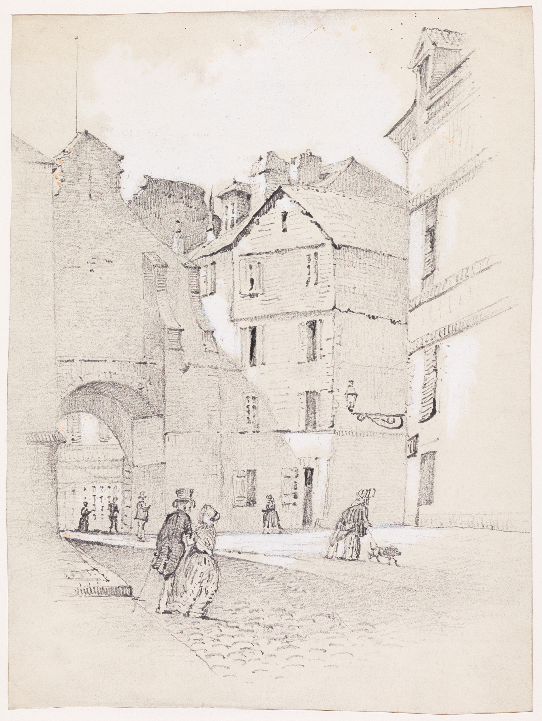 Rue Saint-Vincent - Arrière porte Saint-Vincent