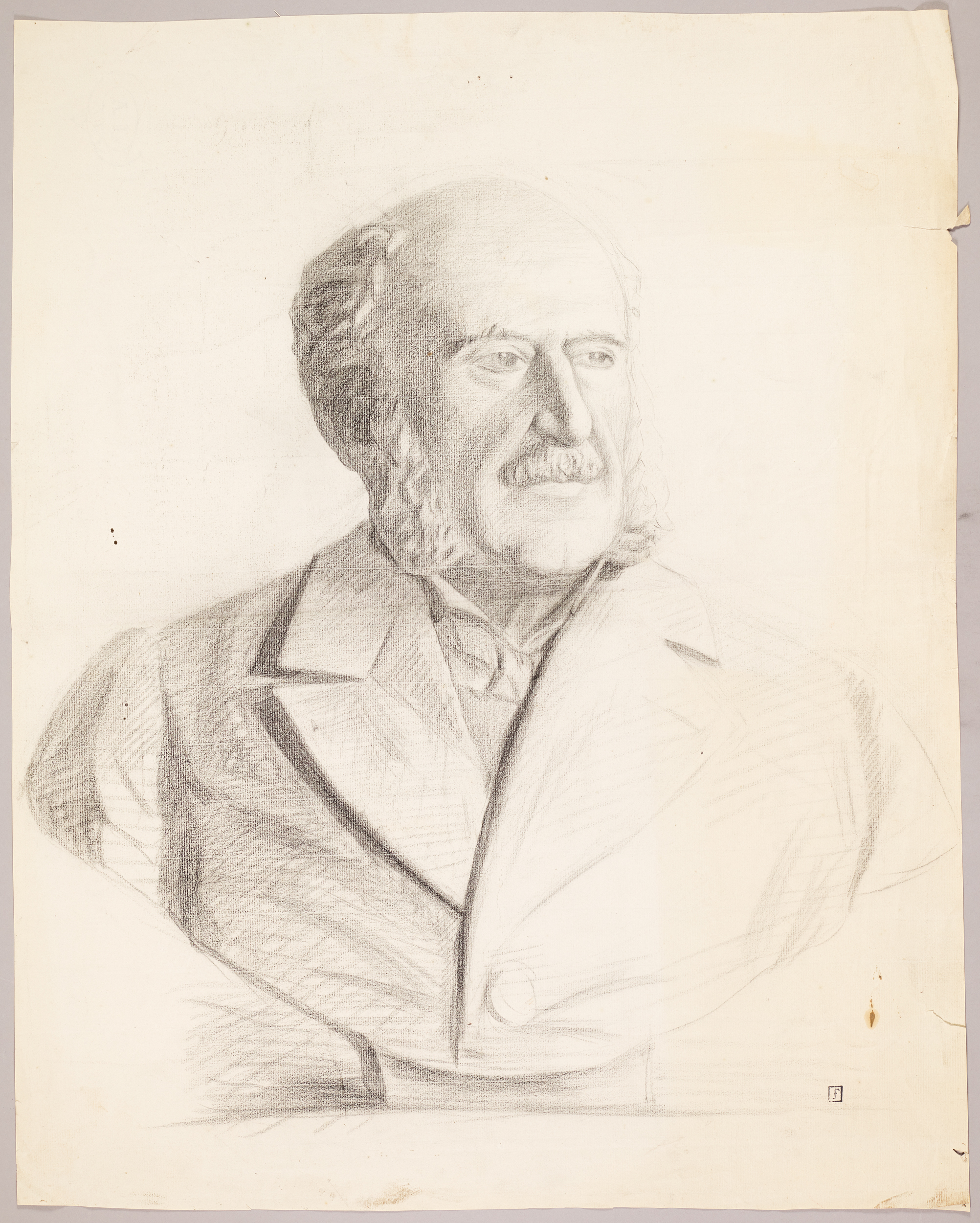 Buste de Jules Simon au collège Jules Simon 1895