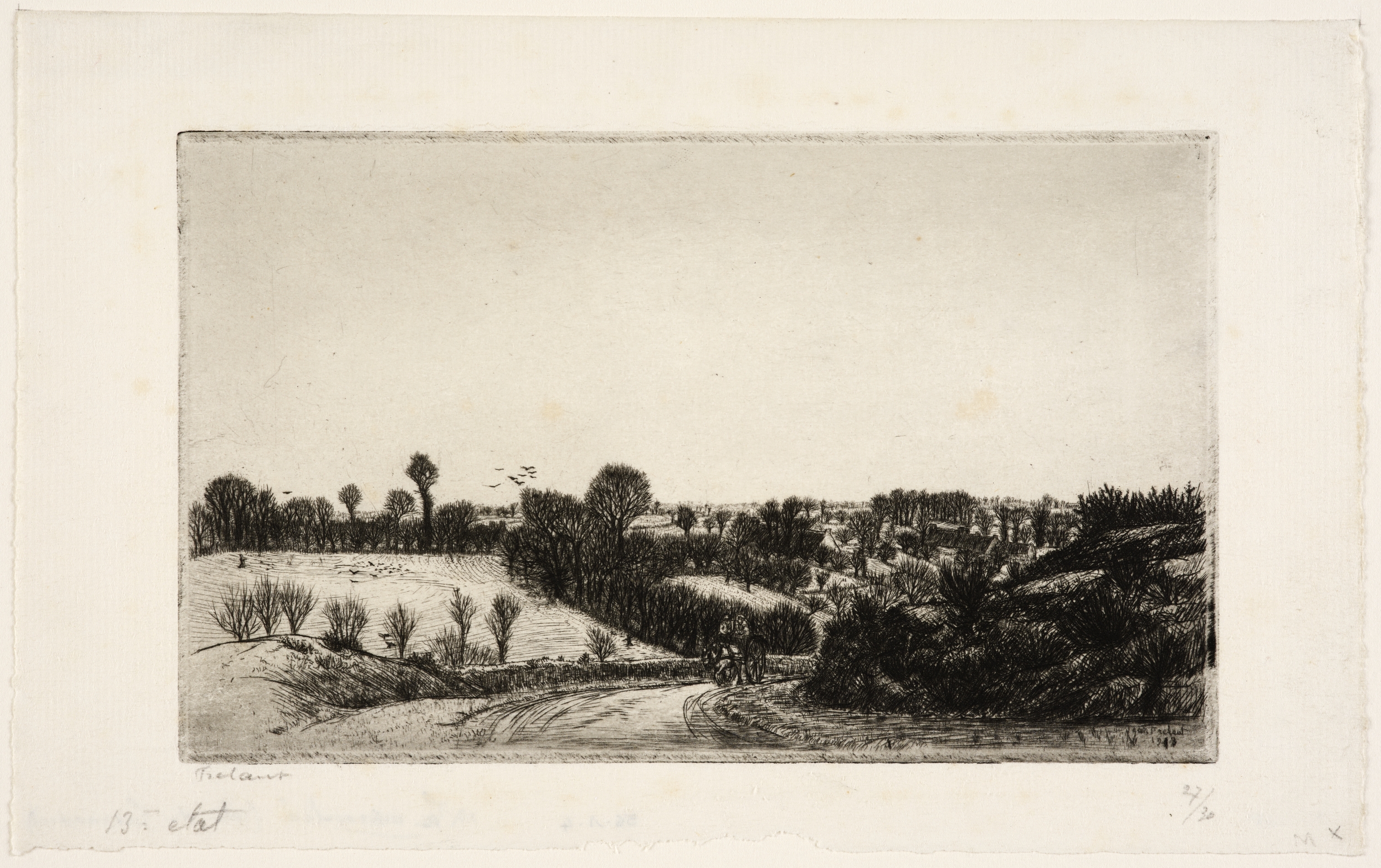 La montée (côte de Luscanen) (titre de catalogue)
