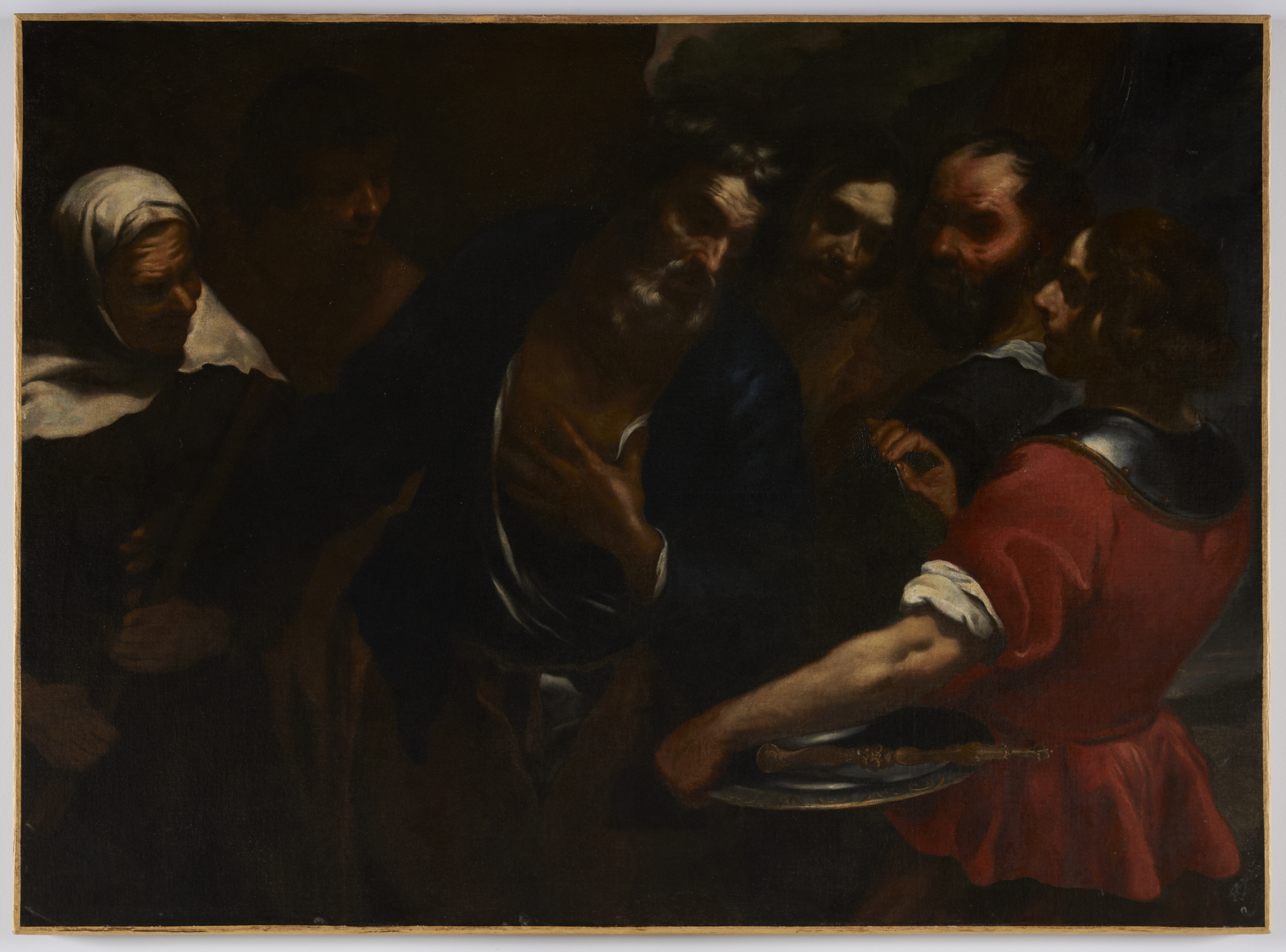 Les envoyés d'Alexandre le Grand remettant les clés du Royaume de Sidon à Abdalonyme