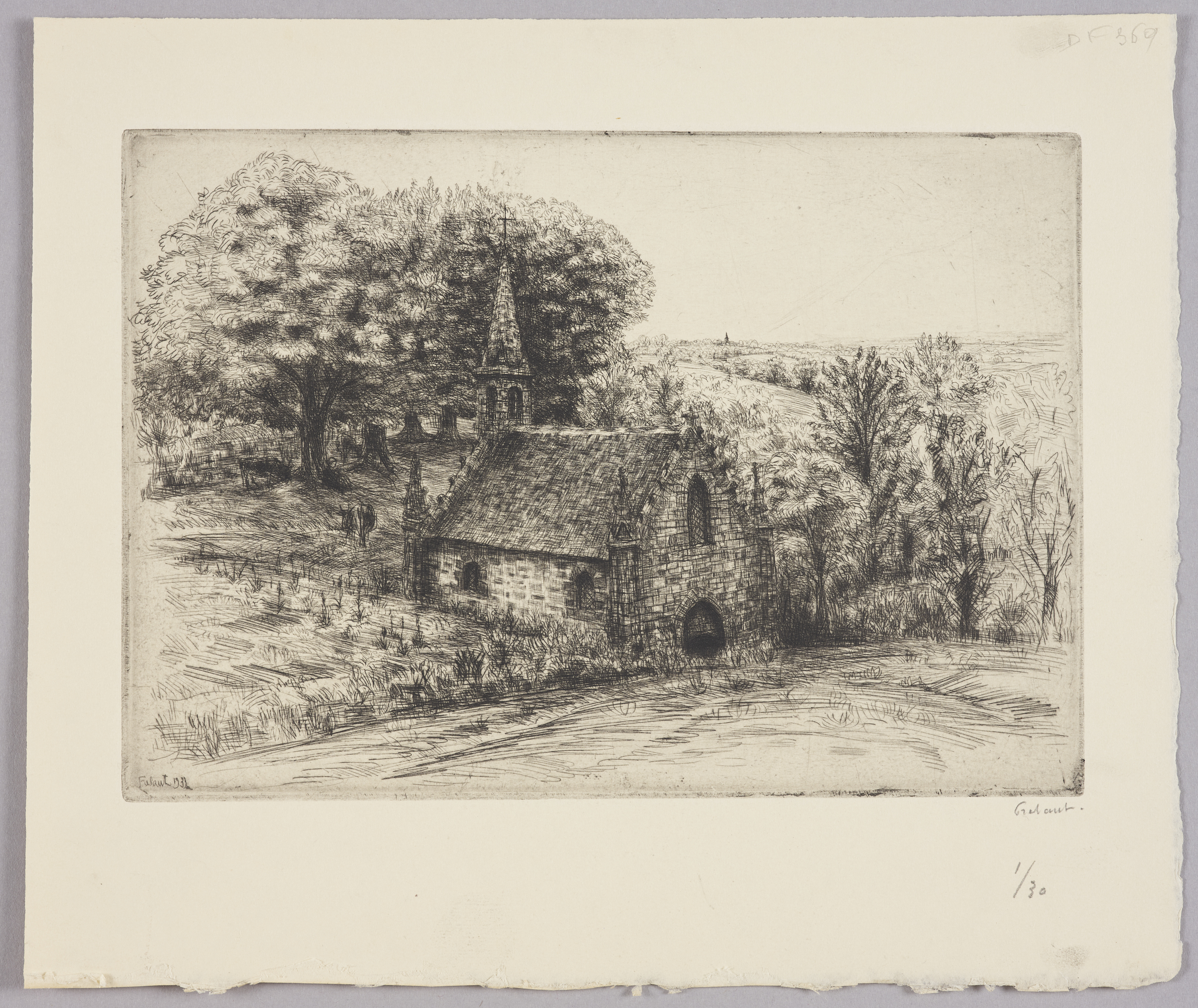 Chapelle dans un vallon