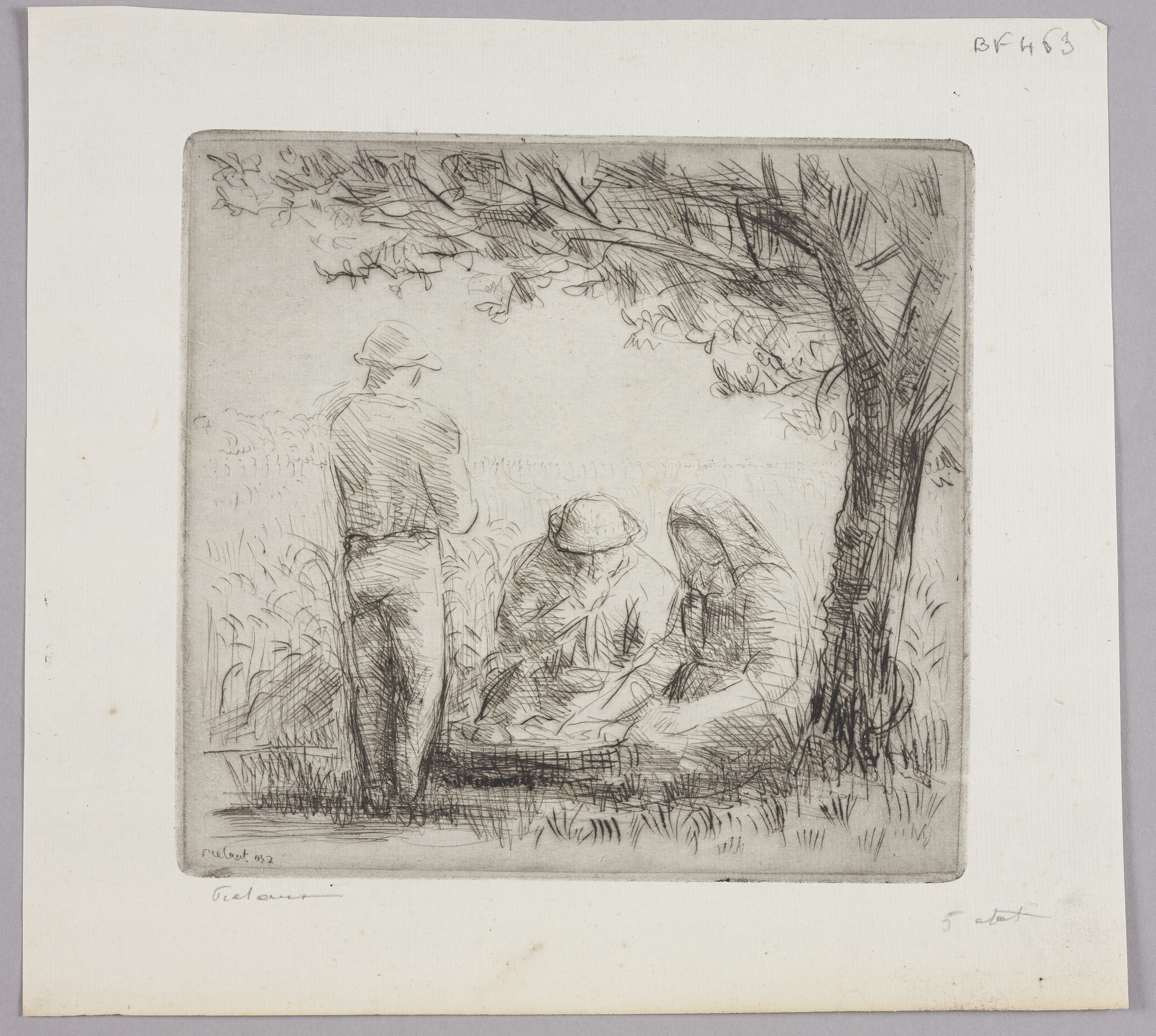 Le repos des moissonneurs