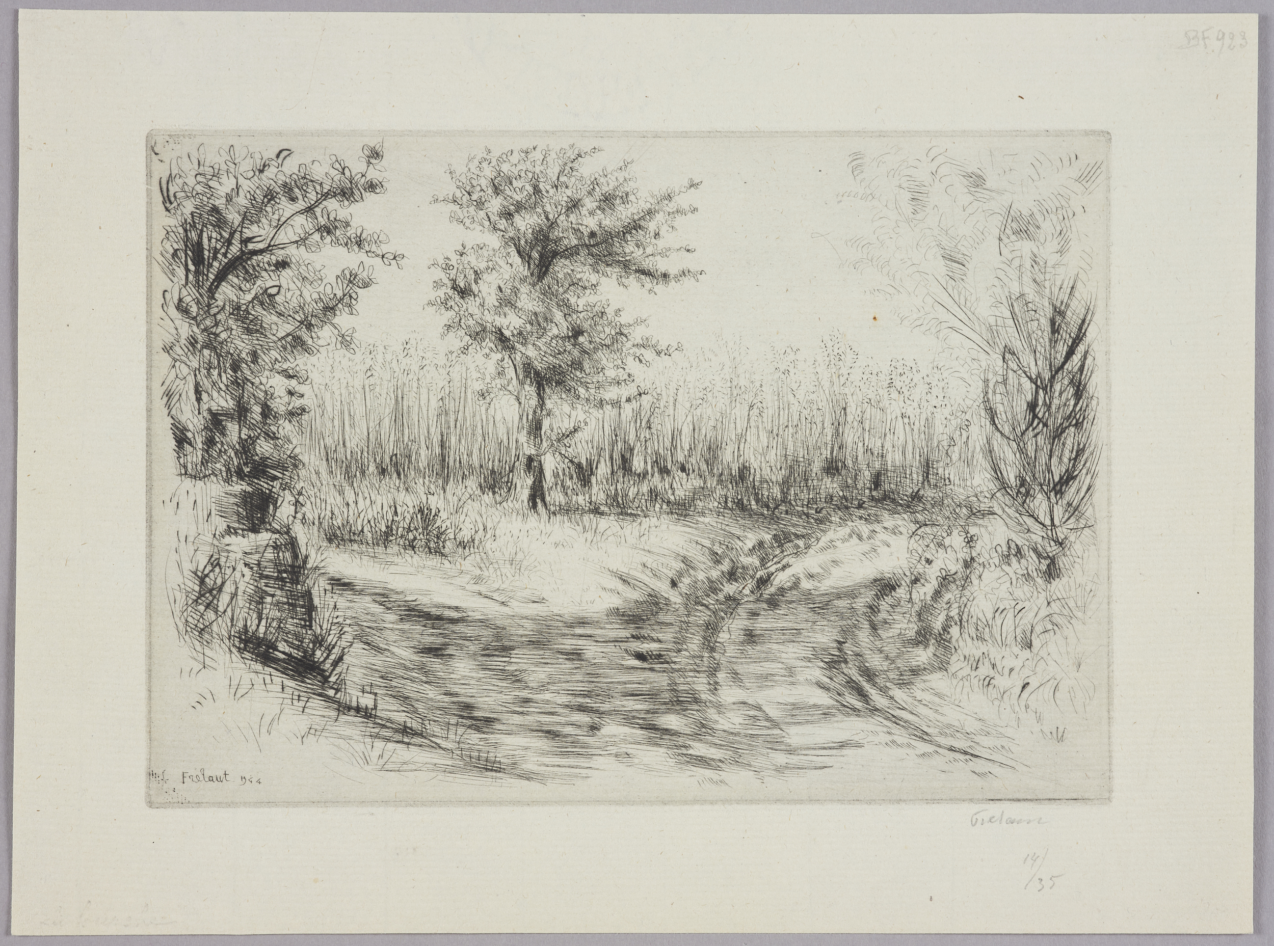 Le champ d'avoine ; La fourche (titre de catalogue)