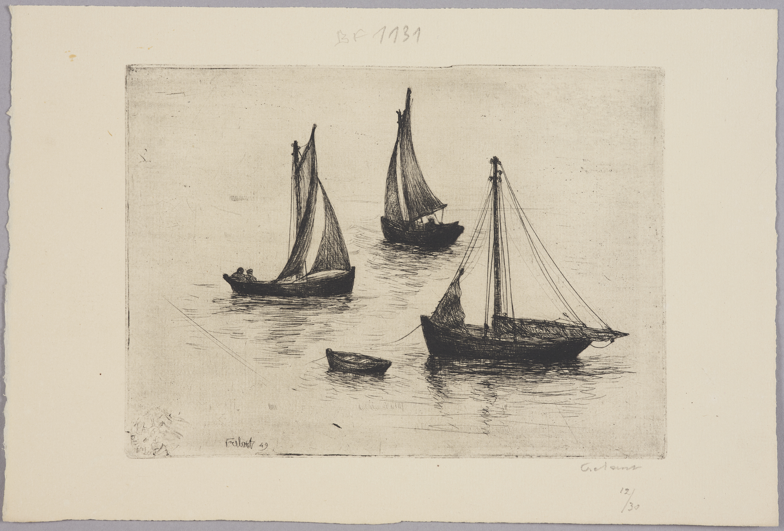 Etude des bateaux goëmoniers